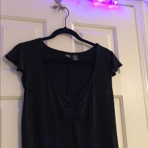 Mossimo mid-length black date dress